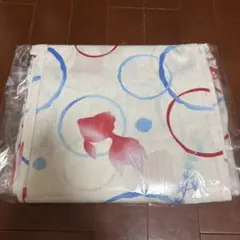 浴衣　ホワイト　ミラージュ金魚　【新品未使用】