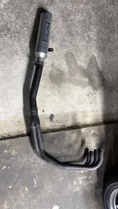 当時物！　カワサキ　z400gp z550gp カーカー　マフラー 当時物！ カワサキ z400gp z550gp カーカー マフラー - メルカリ