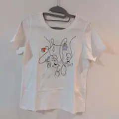 ワールド•CORDIER 海のモチーフ ホワイト Tシャツ 半袖