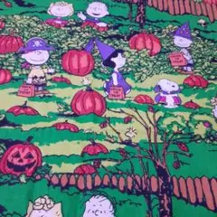 USAコットン　2018 PEANUTS コットンシーチング　ハロウィーン