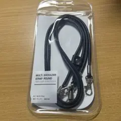 【新品 未使用】スマホショルダーストラップ ブルーブラック 紺色 ストラップ
