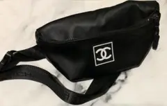CHANEL シャネル ノベルティ ボディバッグ ウエストポーチ ブラック