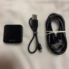 BUFFALO (バッファロー) トラベルルーター　WMR-433W2-BK