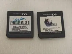 2本セット　ファイナルファンタジー 3 ファイナルファンタジー4 DSソフト
