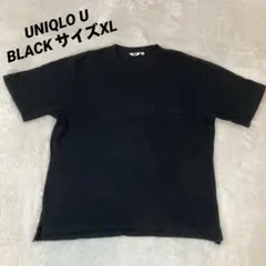 UNIQLO U BLACK ポケットTシャツ サイズXL ボックスシルエット