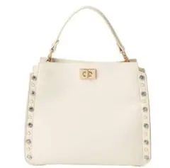 DIANA ビジュー×スタッズ　2wayバッグ