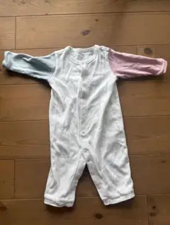 COMME CA ISM ロンパース カラフル