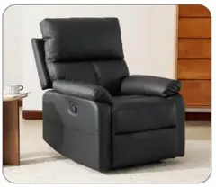 新品　ソファ　リクライニングチェア　リクライニングソファ　電動ソファ　ブラック