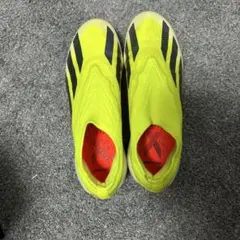 サッカースパイクエックスレースレス