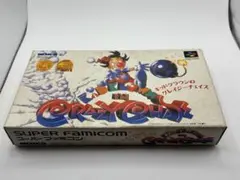 スーパーファミコン ソフト キッドクラウンのクレイジーチェイス 箱説付き