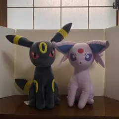 ポケモン　エーフィ＆ブラッキー　ぬいぐるみ　２体セット