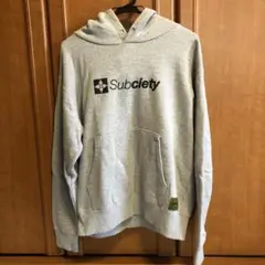 【Subciety】プルオーバーパーカー グレー M