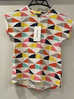 【新品未使用】マリメッコ VILKKUキッズ　半袖　Tシャツ 122 7Y