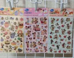 ディズニー ストーンシール 3枚セット