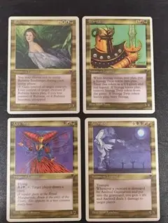 MTG　伝説のクリーチャークロニクル版　英語　8種８枚セット