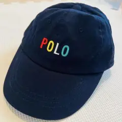 新品未使用　Polo 刺繍キャップ 黒　ブラック　48cm