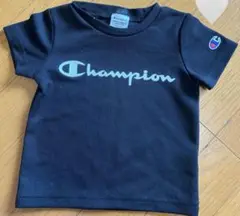 ベビー Champion ブラック Tシャツ 90