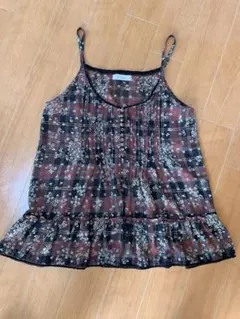 花柄 キャミソール チュニック丈 Mサイズ
