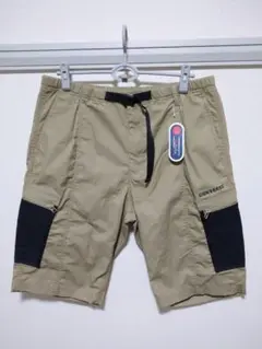 コンバース カーゴハーフパンツ ベージュ
