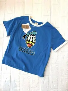 LITTC ドナルドダック 半袖　Tシャツ Disney ディズニー　ブルー