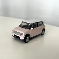 ラパン　ミニカー　ピンク　ガチャガチャ