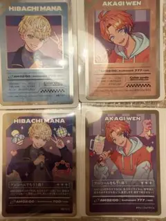 ヨルガタニンゲントレーディングカード　赤城ウェン　緋八マナ　にじさんじ