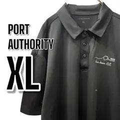 【757】訳ありPORT AUTHORITY ポロシャツ USA古着 半袖