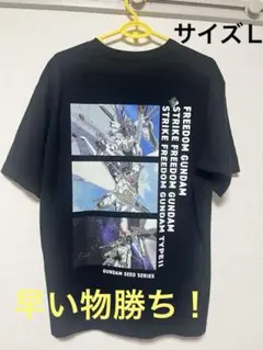 新品未使用品 UNIQLO ユニクロガンダムtシャツ フリーダムガンダム Ｌ