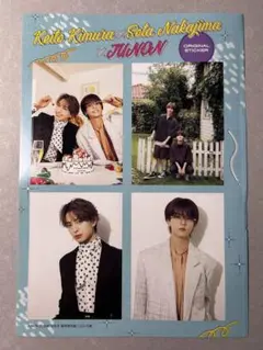 JUNON 10月号 付録 ステッカー