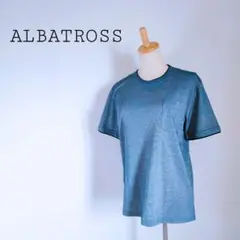ALBATROSS グレー Tシャツ Mサイズ ポケット付き