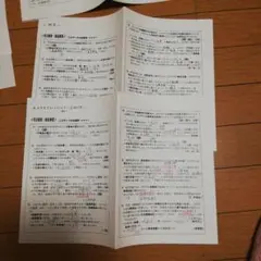 駿台　日本史②　白木先生　いろいろプリント