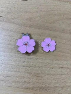 桜デザイン ゴルフマーカー マグネット式