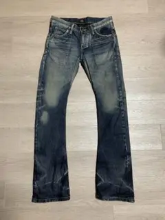 AKM LEEブーツカット裏地付きデニム wjk junhashimoto