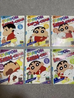 クレヨンしんちゃん DVD 6巻セット