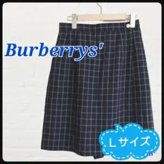 【Burberrys'】ラップキュロットスカート【ゴルフにも】