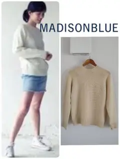 MADISONBLUEクルーネックニット