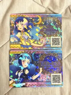 アイカツフレンズ　アイドルカード　リフレクトムーン　白百合かぐや　白百合さくや
