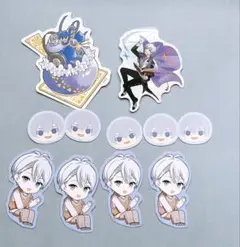 アイドリッシュセブン　アイナナ　フレークシール　おまんじゅう