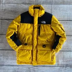 ノースフェイス 子供 ダウンジャケット キッズ 120 イエロー HYVENT
