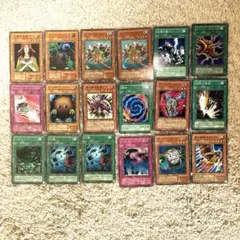 【遊戯王】オールド品　まとめ18枚 SR:トゥーンマーメイド×2