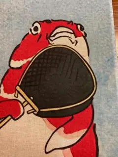 古今東西 浮世絵 手ぬぐい 歌川国芳 金魚づくし その3 驚き顔　手拭い タオル