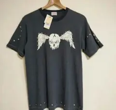 極希少　00s デッドストック　リーバイス　スカル　スタッズ　Tシャツ