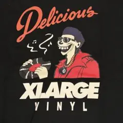 【XLサイズ】X-LARGE Tシャツ Delicious Vinyl コラボ