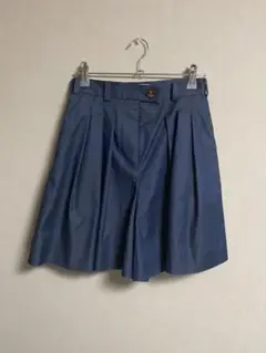 ギリギリ価格☆ショートパンツ キュロット【ライトネイビー系】