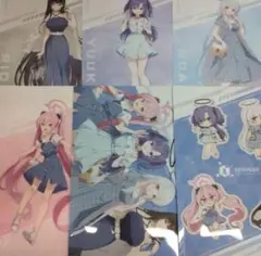 ローソン限定　ブルーアーカイブクリアファイル全6種セット