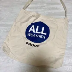 allweatherproof ショルダーバッグ 斜め掛け ユニセックス
