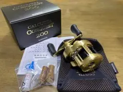 SHIMANO シマノ 21カルカッタ コンクエスト200 ウッドノブ 極美品