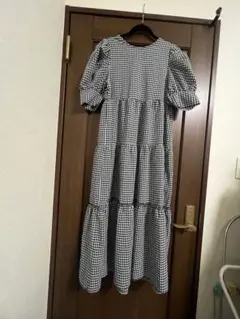 RAY OASSN チェック ワンピース