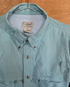 L.L.Bean フィッシングシャツ 通気性長袖シャツ XL