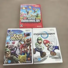 【Wii】sm-4 スマブラ　マリカー　スーパーマリオ　セット　まとめ